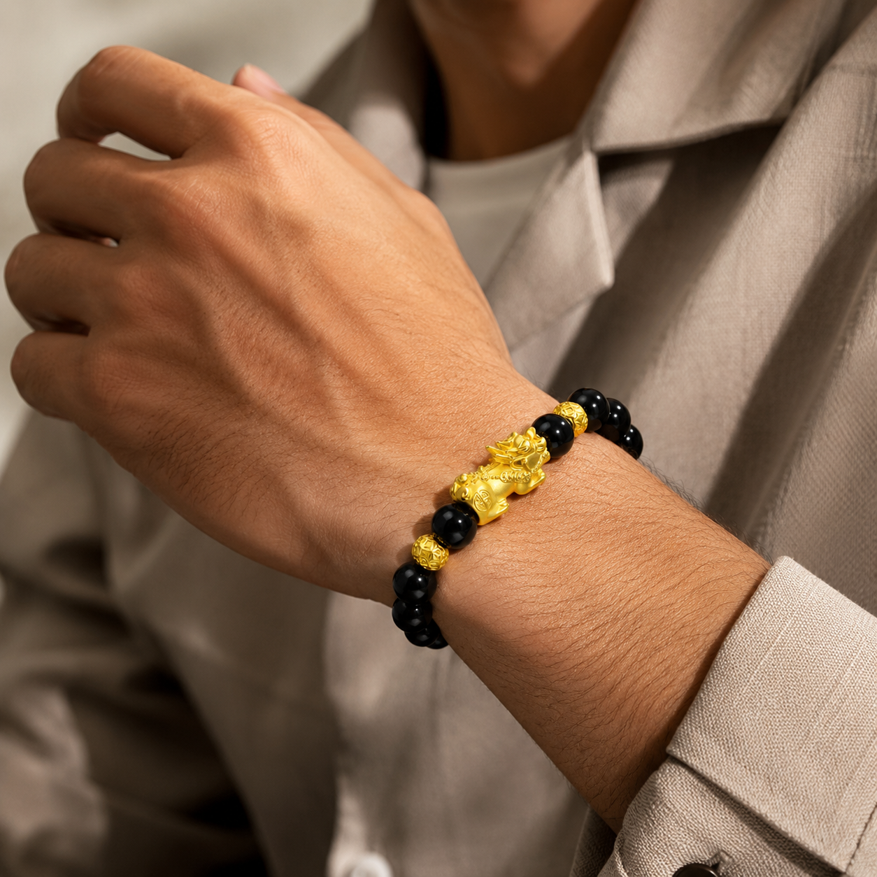 Pixiu Prosperity Bracelet - Wealth, Protection & Good Fortune Charm