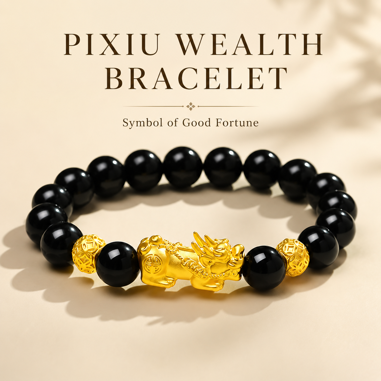 Pixiu Prosperity Bracelet - Wealth, Protection & Good Fortune Charm