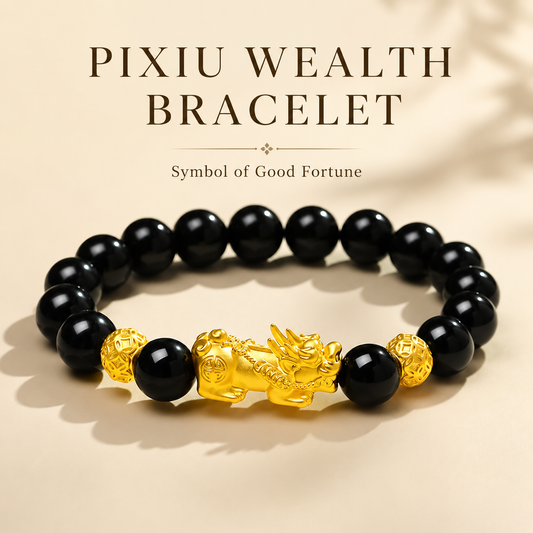 Pixiu Prosperity Bracelet - Wealth, Protection & Good Fortune Charm